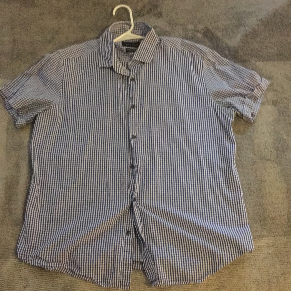 Massimo Dutti Short-Sleeve Button Down